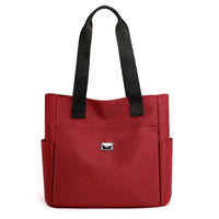 Large Capacity Handbag Shoulder Bag Lightweight Waterproof Nylon Shoulder Bag Tote Bags for Work School