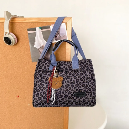 Large Capacity Handbag Shoulder Bag Lightweight Waterproof Nylon Shoulder Bag Tote Bags for Work School