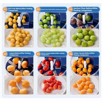 Automatic Electric Machine for Peeling Grapes, Skin Dissolving Hands-Free for Berries and Fruits, Fruit Preparation Tool, Easy P